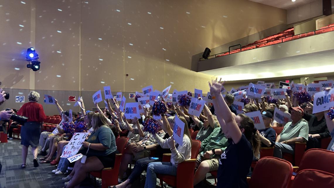 Tim Walz's former students hold watch party for his DNC speech